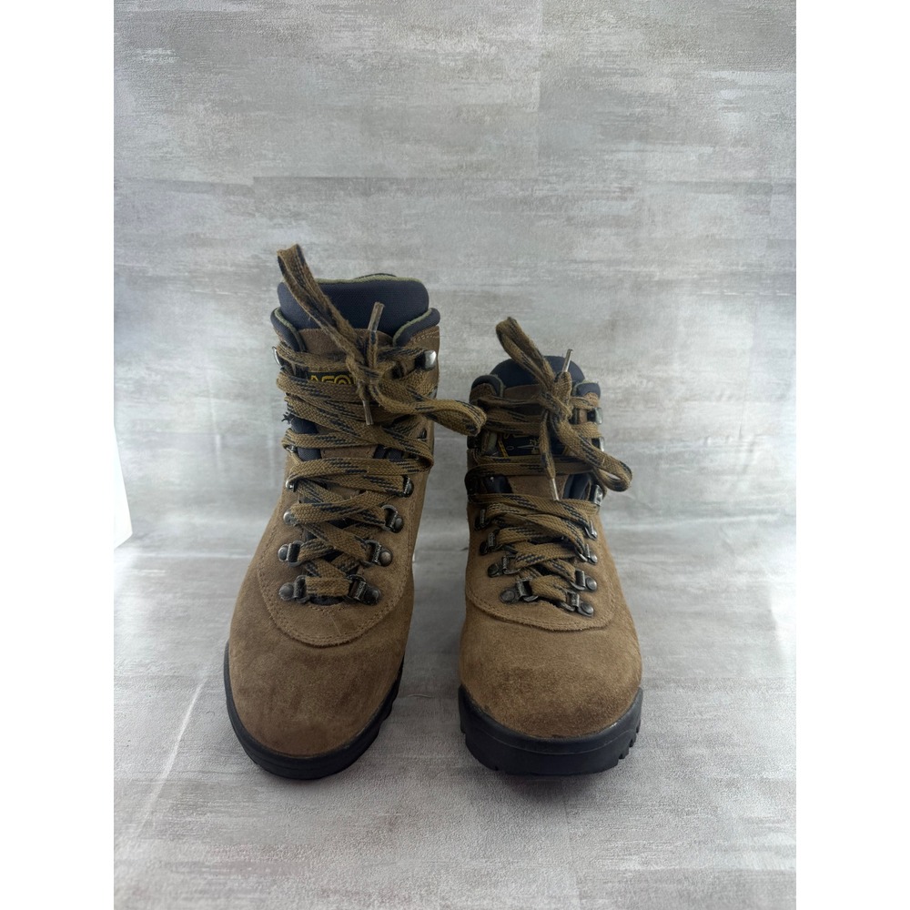 Asolo Women Brown Suede Vibram Hiking Boots Size 7 US 5.5 UK 38.6 EUR